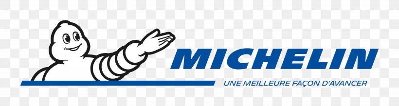Michelin Man Logo Tire Bridgestone, PNG, 3428x914px, Michelin, Airless Tire, Area, Black And White, Blue Download Free