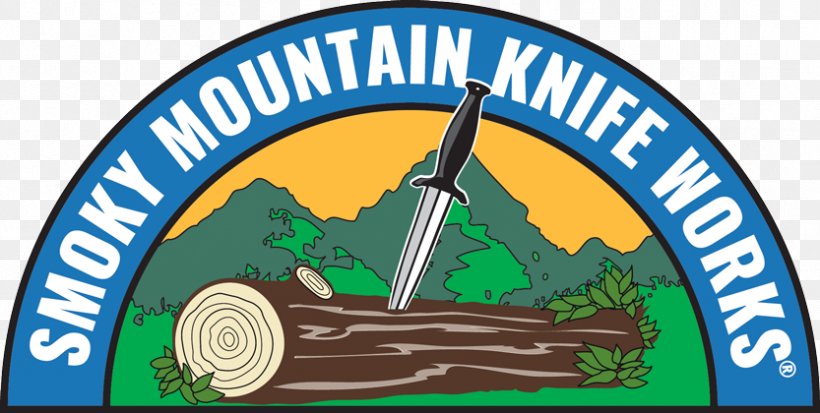 Smoky Mountain Knife Works Logo Scabbard, PNG, 833x420px, Knife, Brand, Bushcraft, Elk, Home Page Download Free