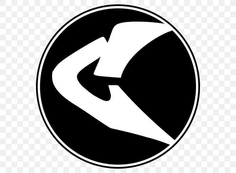 Black And White Logo Circle Brand Clip Art, PNG, 600x600px, Black And White, Area, Black, Brand, Logo Download Free