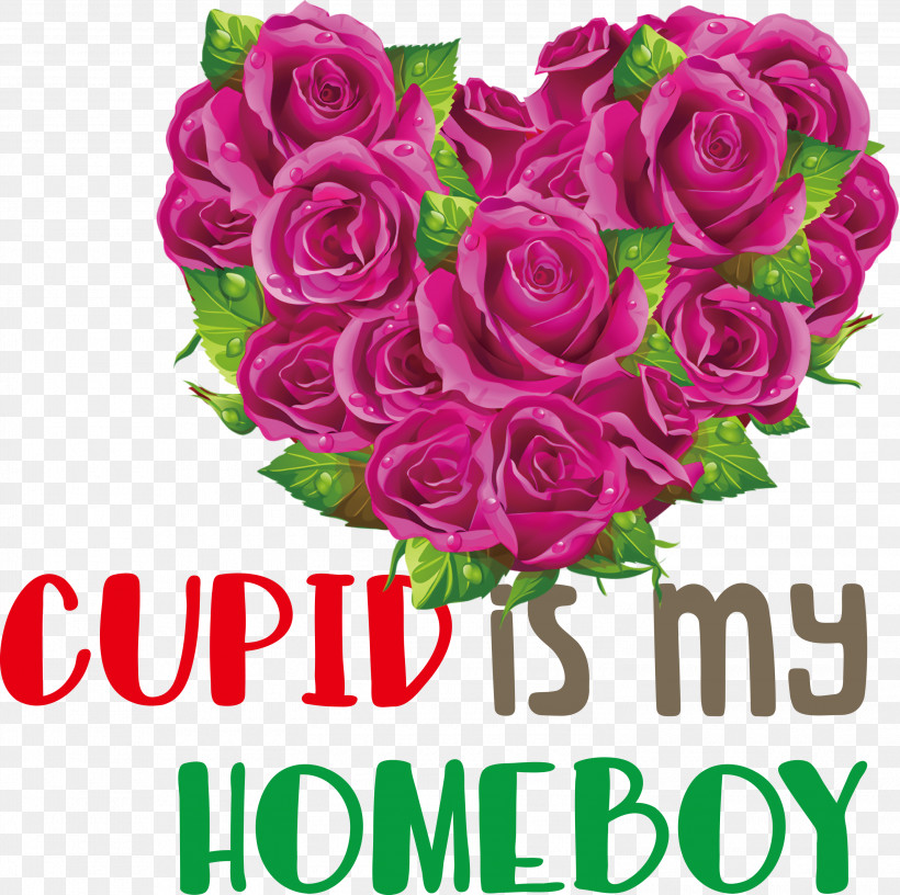 Cupid Is My Homeboy Cupid Valentine, PNG, 3000x2987px, Cupid, Cut Flowers, Floral Design, Flower, Flower Bouquet Download Free