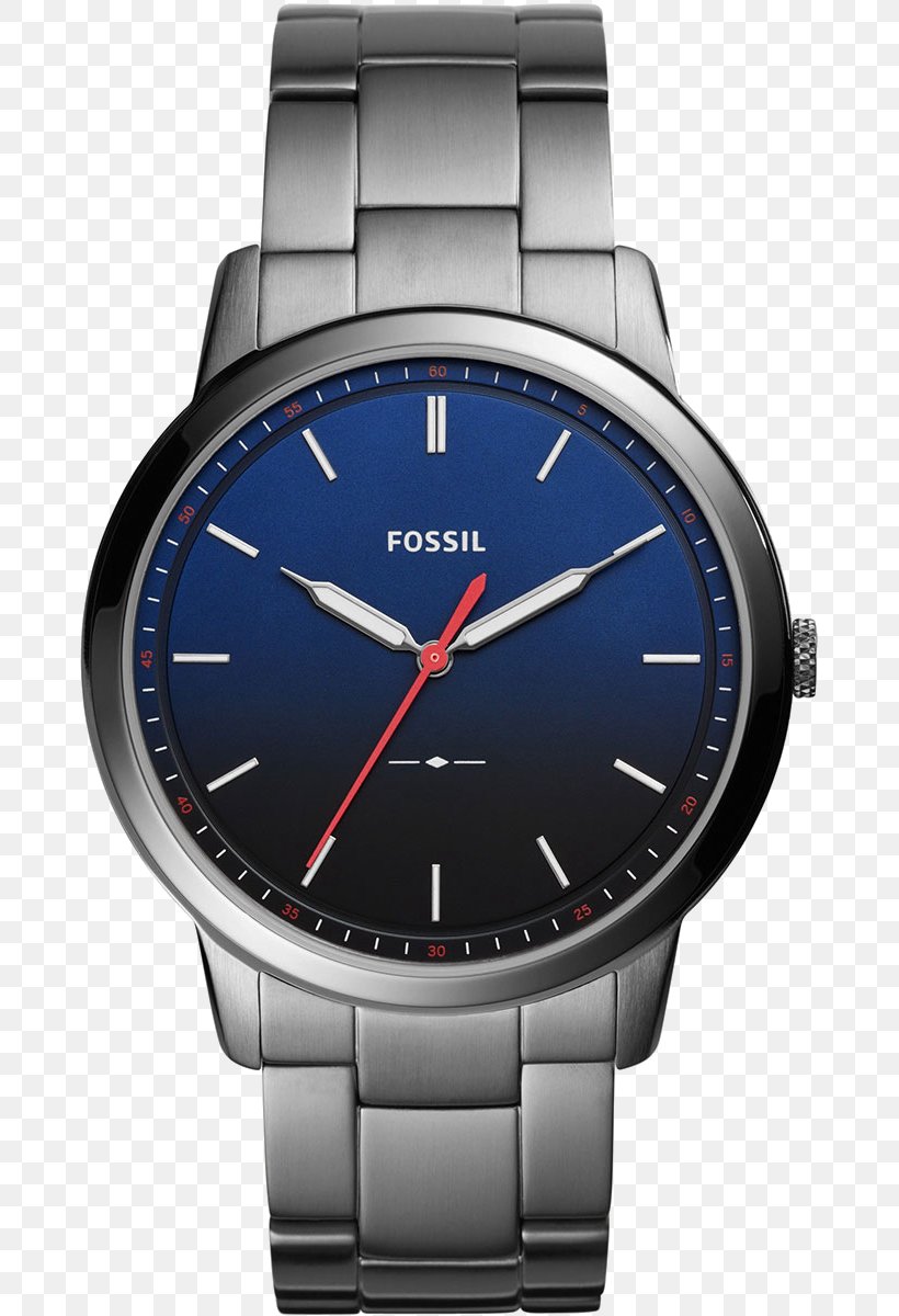 Fossil Men's The Minimalist Fossil Group Watch Strap Analog Watch, PNG, 760x1200px, Fossil Group, Analog Watch, Blue, Brand, Chronograph Download Free