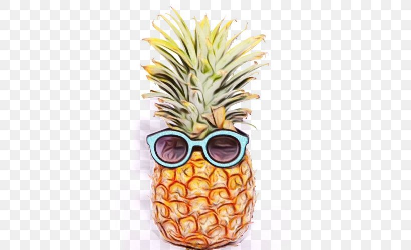 Glasses Background, PNG, 500x500px, Pineapple, Ananas, Food, Fruit, Glasses Download Free