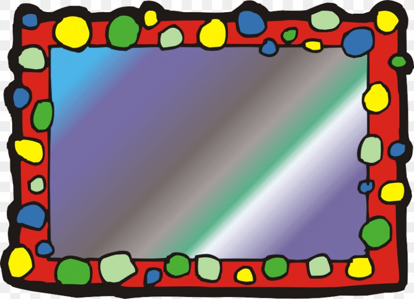 Mirror Color Clip Art, PNG, 848x613px, Mirror, Area, Cartoon, Color, Drawing Download Free