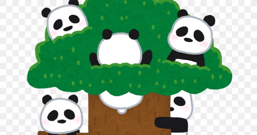 Giant Panda Ueno Zoo いらすとや Xiang Xiang, PNG, 1200x630px, Giant Panda, Animal, Bear, Carnivoran, Cartoon Download Free