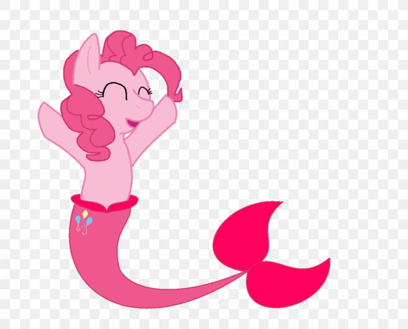 Pinkie Pie Ariel Pony YouTube Mermaid, PNG, 995x802px, Watercolor, Cartoon, Flower, Frame, Heart Download Free
