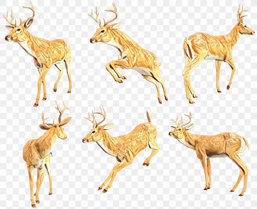 Reindeer, PNG, 1226x998px, Cartoon, Animal Figure, Antelope, Deer, Fawn Download Free
