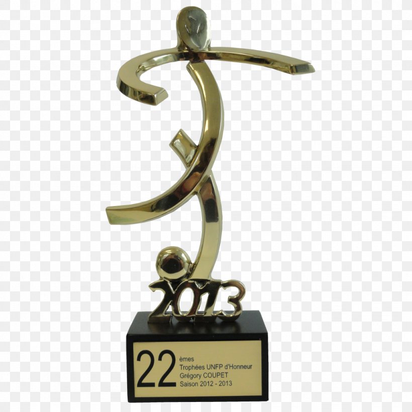 Trophy Ligue 1 Player Of The Year Trophées UNFP Du Football 2015 Trophée De Football National Union Of Professional Footballers, PNG, 1024x1024px, Trophy, Award, Brass, Bronze, Bronze Medal Download Free