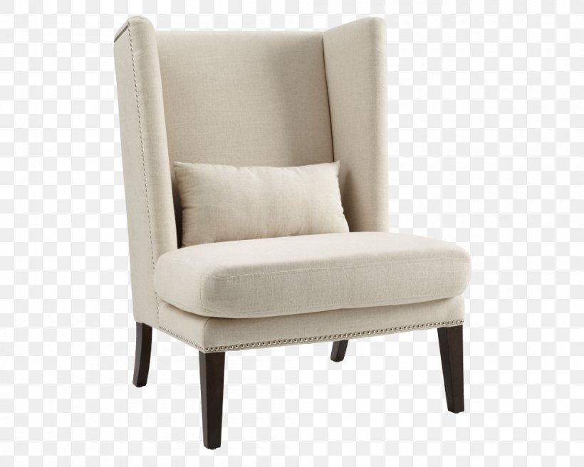 Wing Chair Malibu Upholstery Linen, PNG, 1000x800px, Wing Chair, Armrest, Beige, Chair, Club Chair Download Free