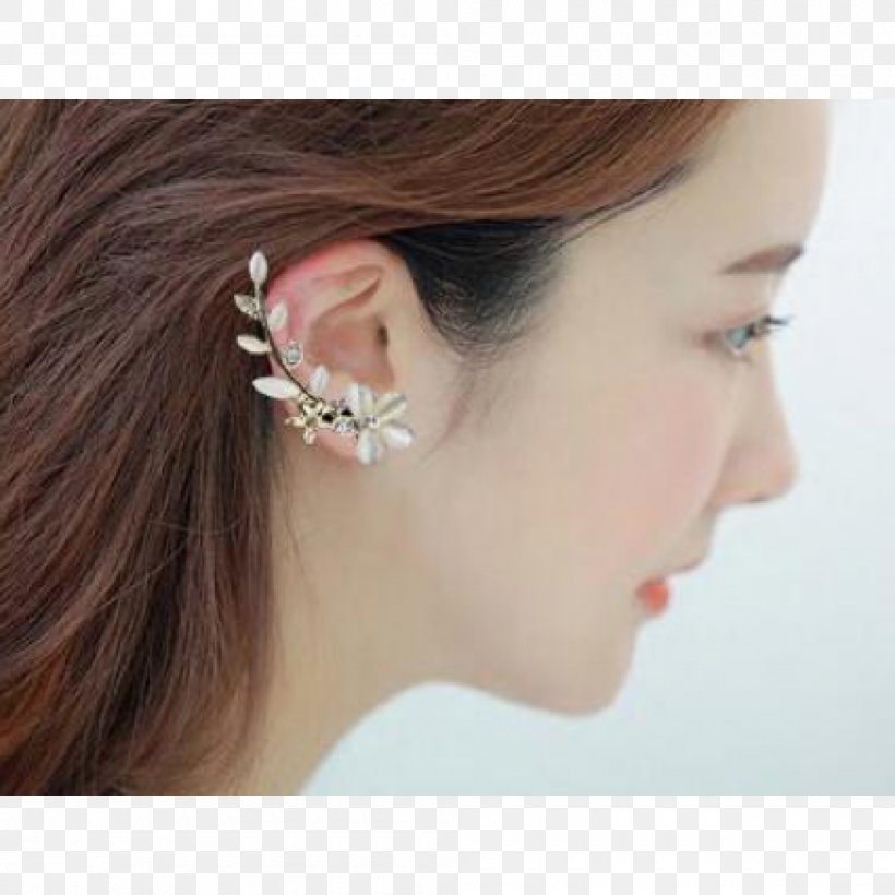 Earring Кафф Jewellery Cuff, PNG, 1000x1000px, Earring, Bitxi, Brilliant, Cheek, Chin Download Free