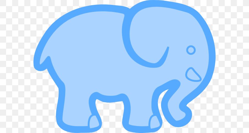 Elephant Clip Art, PNG, 600x437px, Elephant, Area, Baby Blue, Baby Shower, Blue Download Free