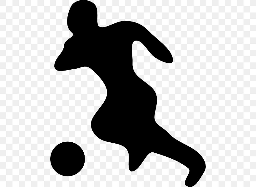 Football Player Silhouette Clip Art, PNG, 498x599px, Football, Ball, Black And White, Dog Like Mammal, Football Player Download Free