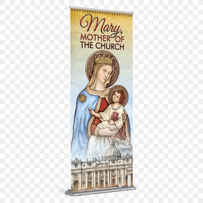 St. Peter's Basilica Mother Of The Church Catholic Church Eucharist Catholicism, PNG, 1024x1024px, Mother Of The Church, Advertising, Alamo, Banner, Basilica Download Free