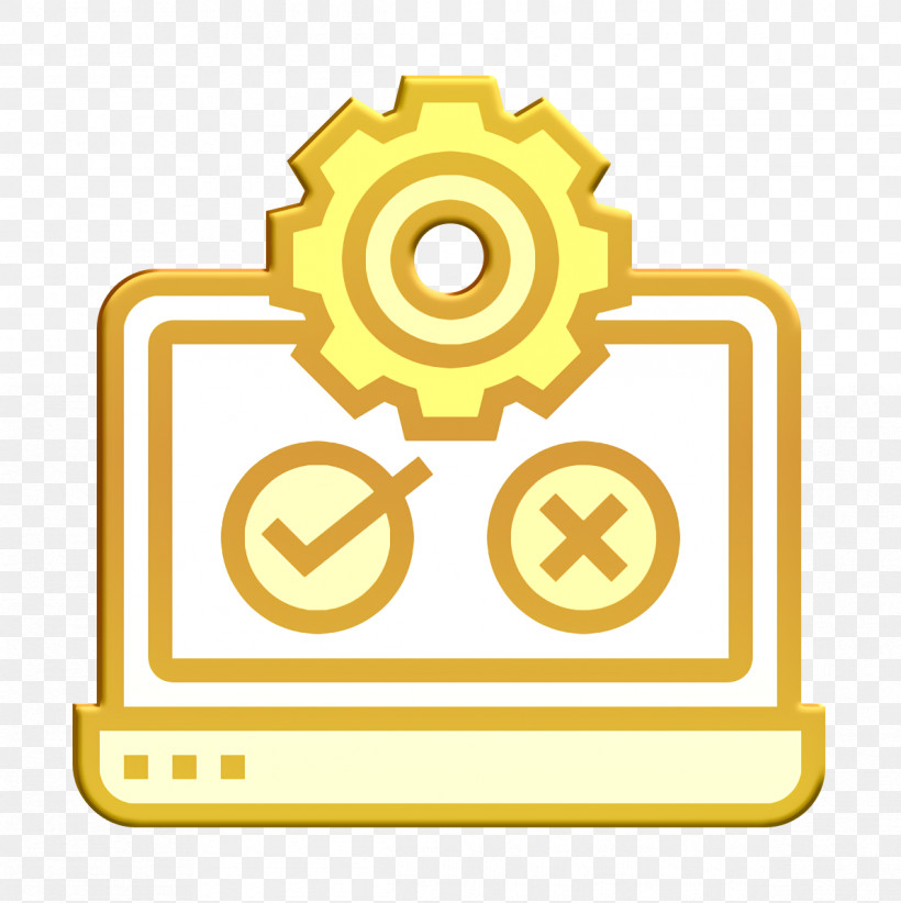 Testing Icon Agile Methodology Icon Criteria Icon, PNG, 1192x1196px, Testing Icon, Agile Methodology Icon, Criteria Icon, Symbol, Yellow Download Free