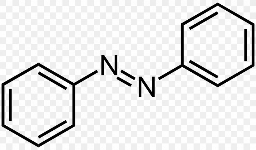 Azo Compound Azobenzene Chemical Compound Chemistry Phenyl Group, PNG, 1260x740px, Azo Compound, Area, Azobenzene, Black, Black And White Download Free