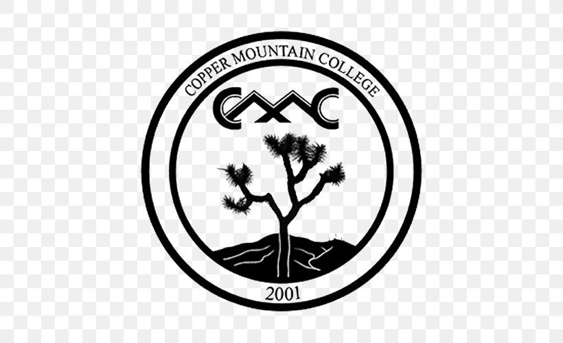 Copper Mountain College Twentynine Palms Barstow Community College Cabrillo College, PNG, 500x500px, Copper Mountain College, Area, Barstow Community College, Black And White, Brand Download Free