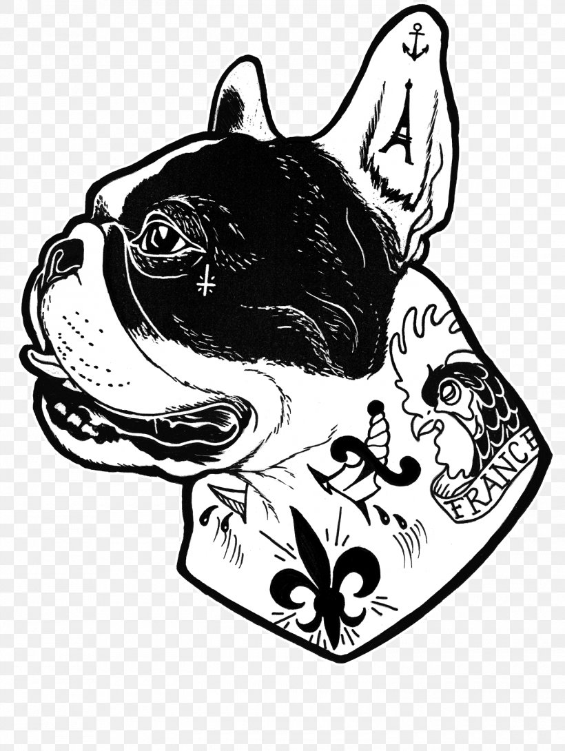 French Bulldog American Pit Bull Terrier Olde English Bulldogge, PNG, 1500x1995px, Bulldog, American Pit Bull Terrier, Black And White, Boston Terrier, Bull Terrier Download Free