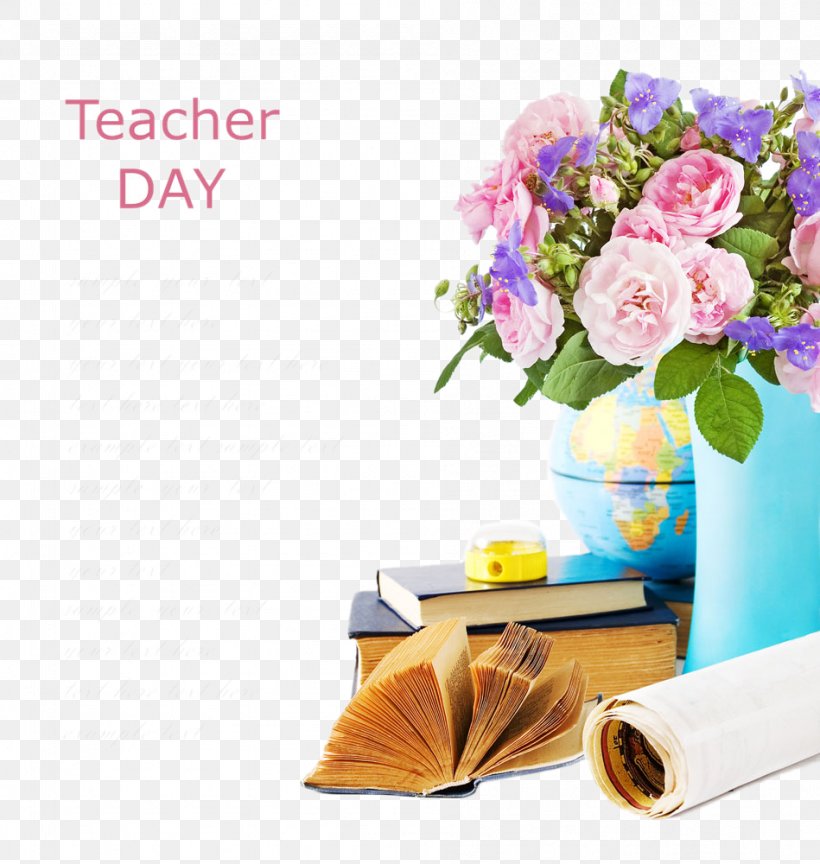 Teachers Day Student School Gratitude, PNG, 949x1000px, Teachers Day, Comprehensive School, Course, Cut Flowers, Floral Design Download Free