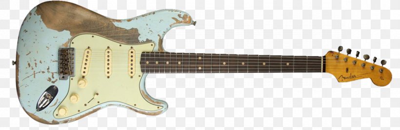 Electric Guitar Fender Stratocaster Fender Musical Instruments Corporation Fender Custom Shop, PNG, 1186x386px, Watercolor, Cartoon, Flower, Frame, Heart Download Free