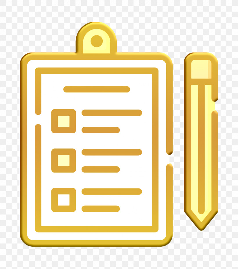 Test Icon Academy Icon Questionnaire Icon, PNG, 1084x1228px, Test Icon, Academy Icon, Questionnaire Icon, Text, Yellow Download Free