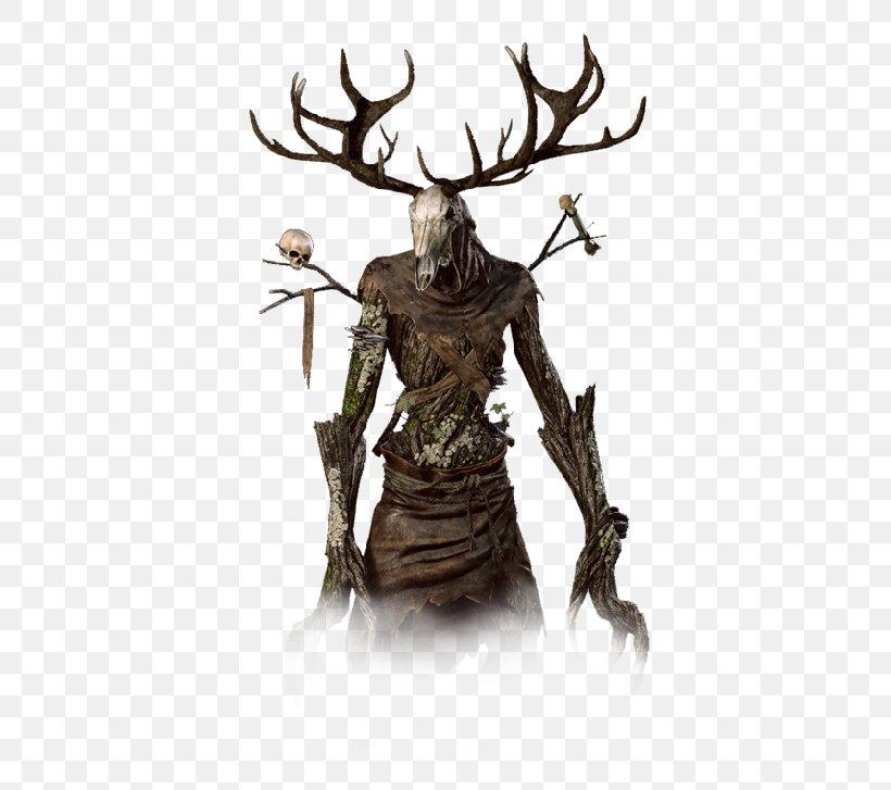 The Witcher 3: Wild Hunt – Blood And Wine Leshy The Witcher 3: Hearts Of Stone Geralt Of Rivia, PNG, 654x727px, Witcher, Antler, Cd Projekt, Deer, Figurine Download Free