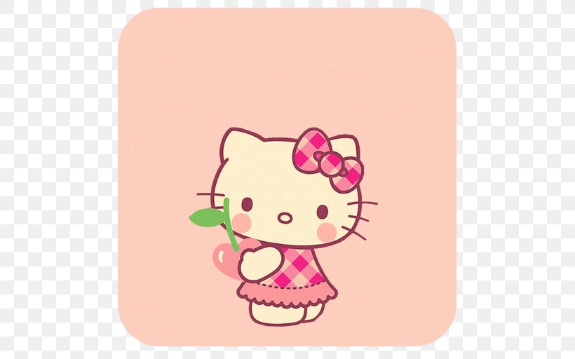 Hello Kitty Sanrio YouTube, PNG, 512x512px, Watercolor, Cartoon, Flower, Frame, Heart Download Free