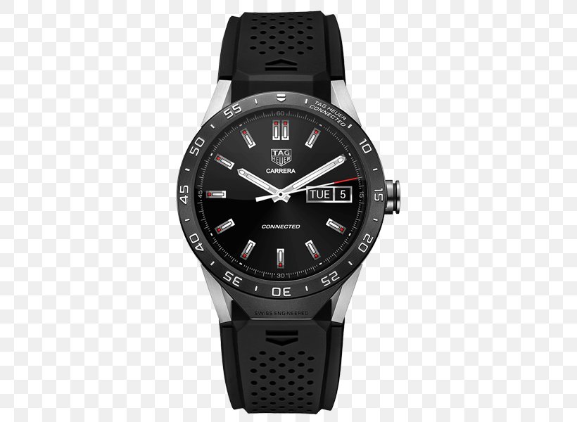 TAG Heuer Connected Modular Smartwatch, PNG, 600x600px, Tag Heuer Connected, Black, Brand, Hardware, Huawei Watch Download Free