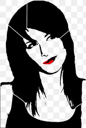 Hayley Williams - Visual Arts Stencil PNG