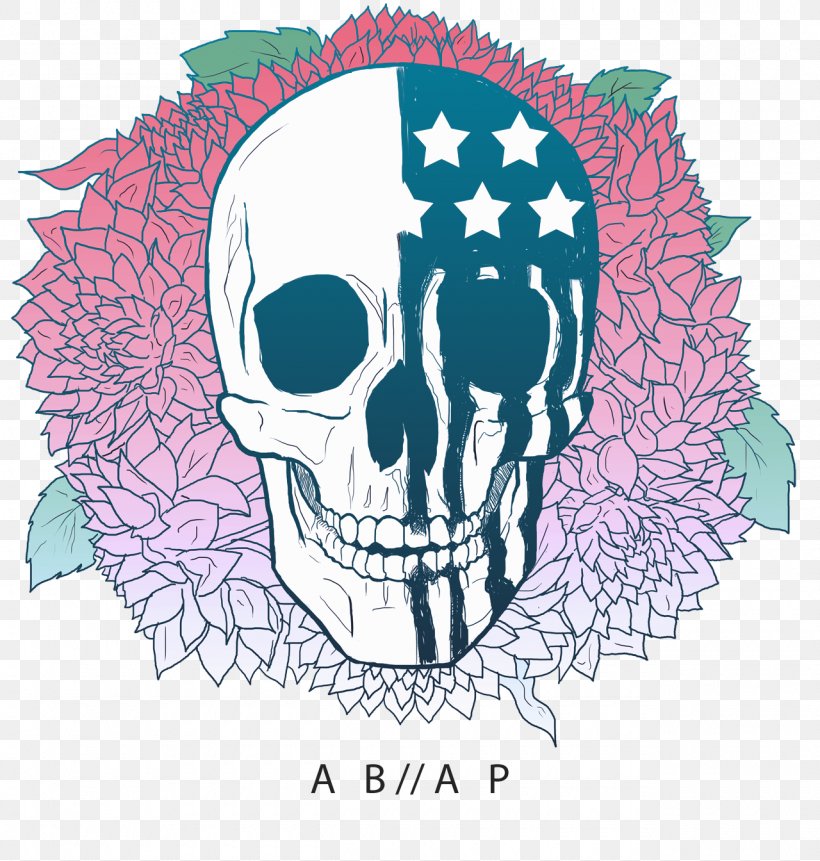 American Beauty/American Psycho Skull Fall Out Boy Visual Arts, PNG, 1280x1344px, Watercolor, Cartoon, Flower, Frame, Heart Download Free