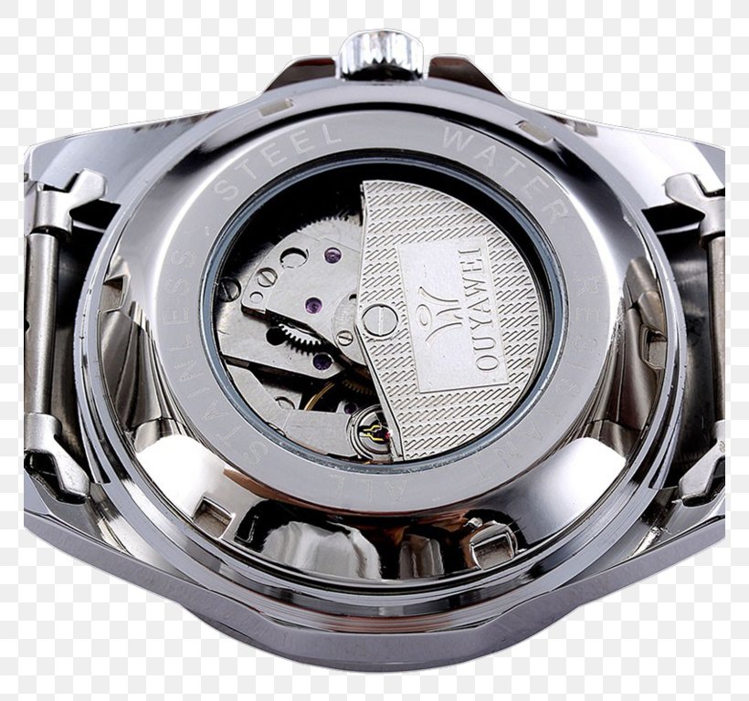 Automatic Watch Strap Mechanical Watch Steel, PNG, 768x768px, Watch, Automatic Watch, Brand, Clothing Accessories, Hardware Download Free