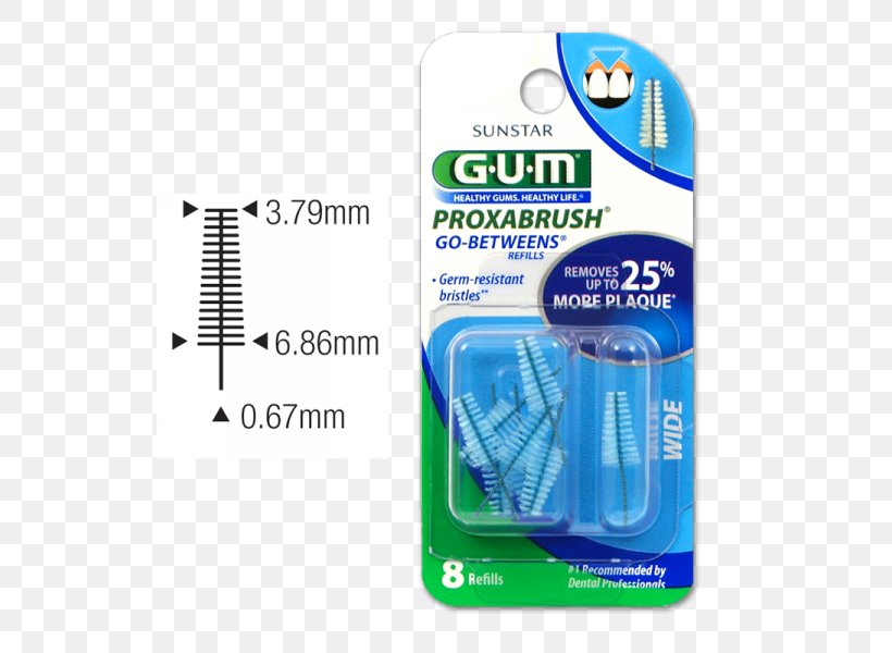 GUM Proxabrush Go-Betweens Dental Plaque Dentistry Health, PNG, 600x600px, Gum Proxabrush Gobetweens, Brand, Bristle, Brush, Dental Floss Download Free