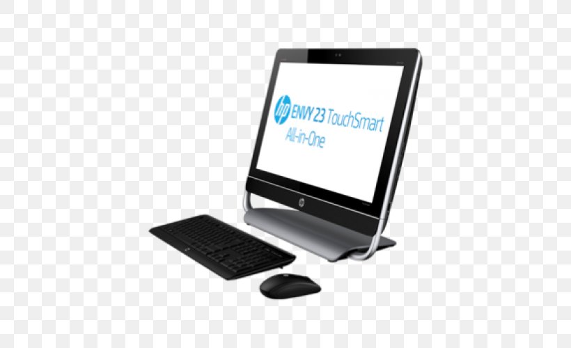 Hewlett-Packard HP TouchSmart HP ENVY Recline TouchSmart 23 All-in-One Desktop Computers, PNG, 500x500px, Hewlettpackard, Allinone, Computer, Computer Accessory, Computer Monitor Accessory Download Free