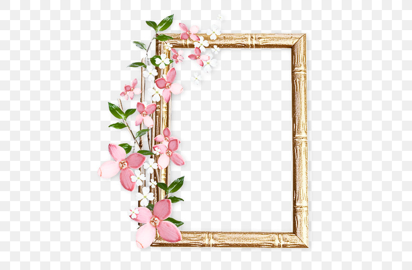 Picture Frame, PNG, 600x537px, Picture Frame, Branch, Flower, Interior Design, Mirror Download Free