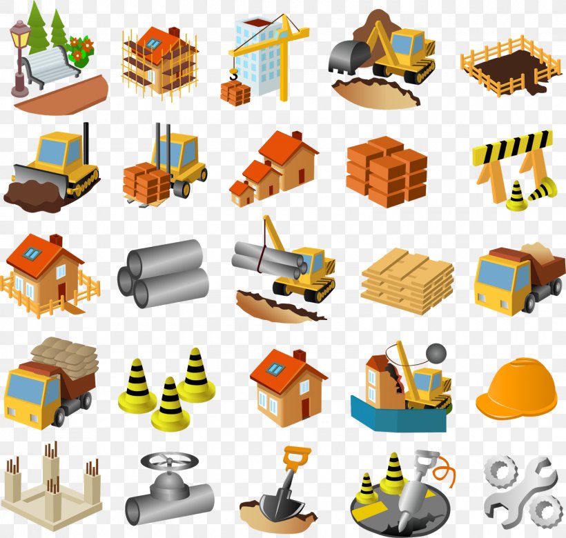 Architectural Engineering Building Heavy Machinery Clip Art, PNG, 1600x1523px, Architectural Engineering, Architecture, Building, Construction Worker, Drawing Download Free