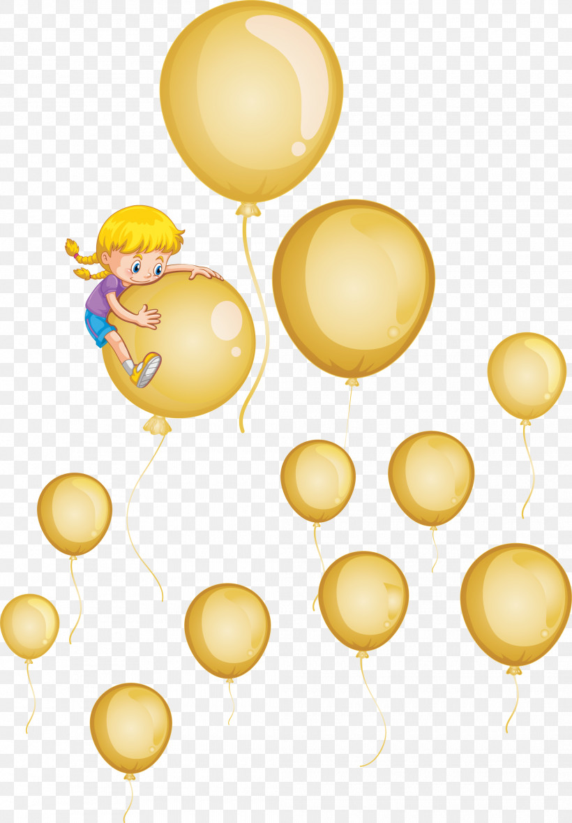 Balloon, PNG, 2085x2999px, Balloon, Meter, Yellow Download Free