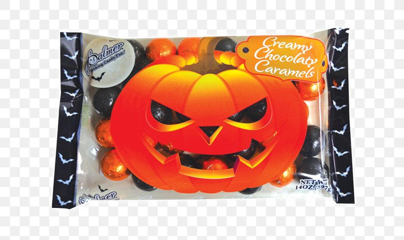 Jack-o'-lantern Chocolate Balls Fudge Candy Halloween, PNG, 680x488px, Chocolate Balls, Aluminium Foil, Bag, Calabaza, Candy Download Free