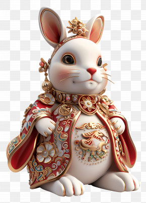 Papercutting Chinese Paper Cutting Rabbit Clip Art PNG