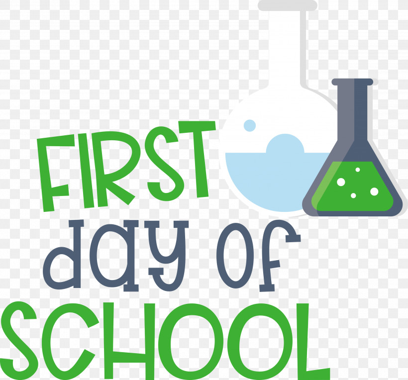 First Day Of School Education School, PNG, 3000x2796px, First Day Of School, Education, Geometry, Green, Line Download Free