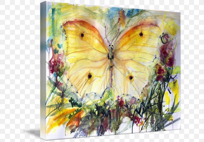 Oil Painting Reproduction Butterfly Watercolor Painting Fine Art, PNG, 650x573px, Oil Painting Reproduction, Acrylic Paint, Art, Artwork, Brush Download Free