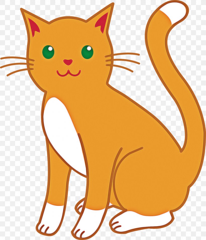 Cat Clip Art Cartoon Whiskers Small To Medium-sized Cats, PNG, 1375x1600px, Cat, Cartoon, Line Art, Small To Mediumsized Cats, Tail Download Free