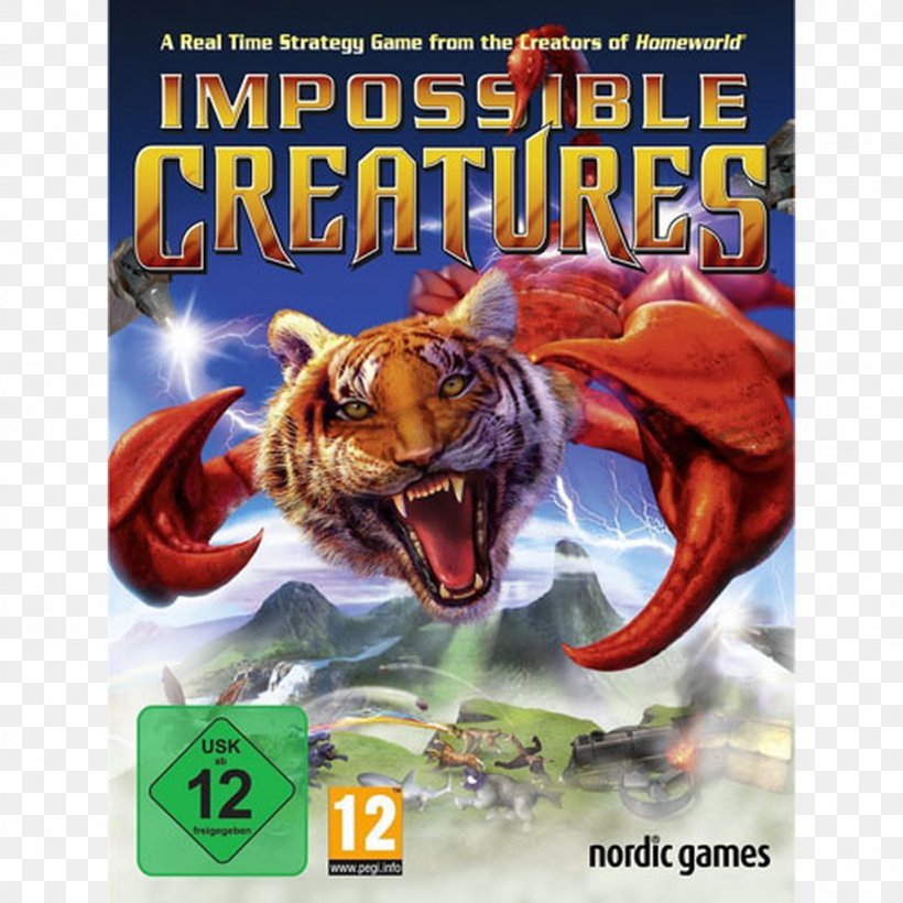 Impossible Creatures The Impossible Game ARK: Survival Evolved Wargame: European Escalation Video Game, PNG, 1024x1024px, Impossible Creatures, Ark Survival Evolved, Film, Game, Impossible Game Download Free