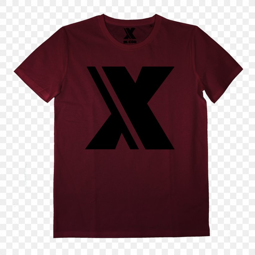 T-shirt Sleeve Neck Font, PNG, 1024x1024px, Tshirt, Active Shirt, Black, Brand, Maroon Download Free
