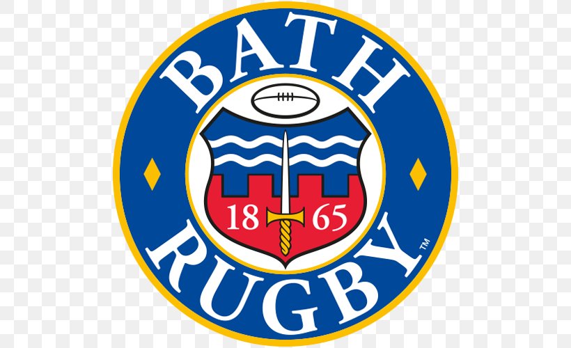 Bath Rugby English Premiership Leicester Tigers Gloucester Rugby Twickenham Stadium, PNG, 500x500px, Bath Rugby, Area, Bath, Brand, Bristol Rugby Download Free