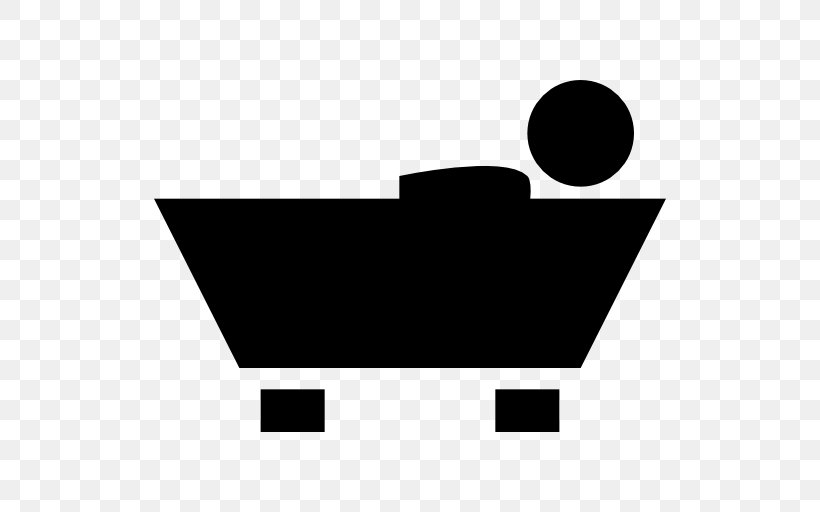 Bathroom Bathtub Bathing, PNG, 512x512px, Bathroom, Bathing, Bathtub, Black, Black And White Download Free