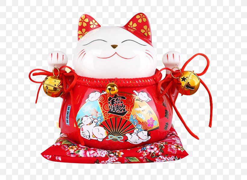 Cat Maneki-neko Ceramic Goods Luck, PNG, 790x597px, Cat, Ceramic, Christmas, Christmas Decoration, Christmas Ornament Download Free