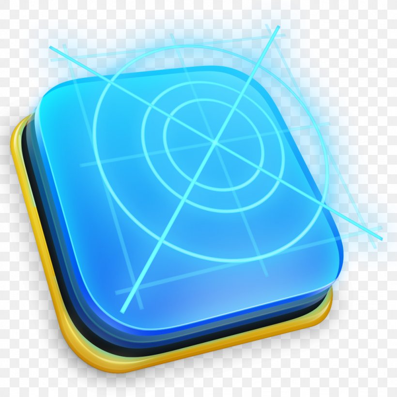 Rectangle Electric Blue Yellow, PNG, 1024x1024px, Ios 7, App Store, Blue, Electric Blue, Ios 6 Download Free