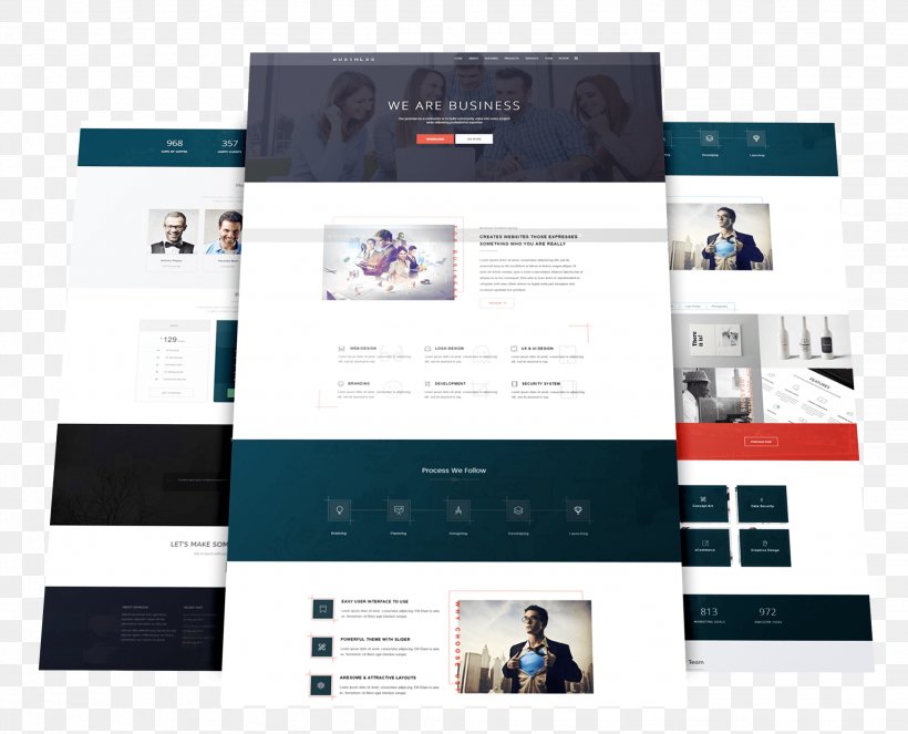 Responsive Web Design Web Template System Joomla, PNG, 2043x1653px, Responsive Web Design, Brand, Html, Joomla, Landing Page Download Free