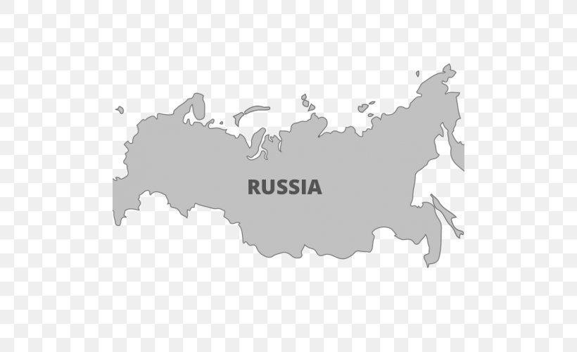 Russia Map Drawing, PNG, 500x500px, Russia, Black And White, Blank Map, Drawing, Map Download Free