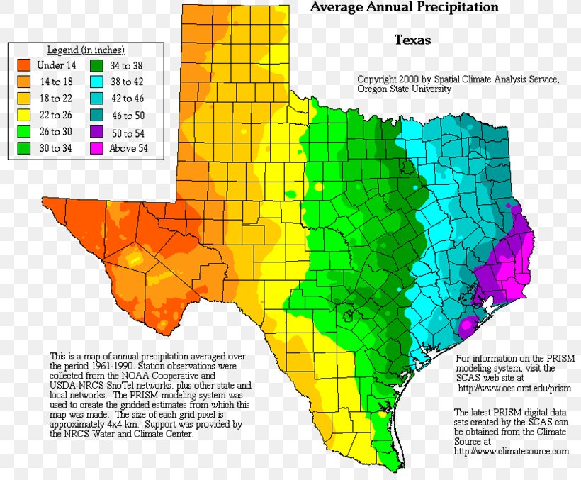 Texas Precipitation Climate Rain Map, PNG, 812x677px, Texas, Area, Arid, Average, Climate Download Free