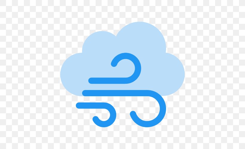 Weather Forecasting Wind Clip Art, PNG, 500x500px, Weather Forecasting, Blue, Brand, Cloud, Logo Download Free