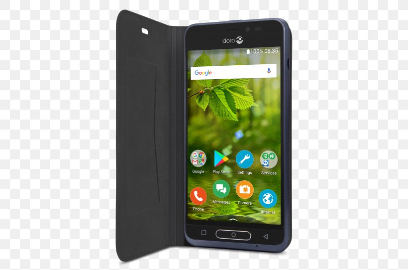 Doro 8035 Smartphone DORO 8030 Mobile Phone Accessories, PNG, 542x542px, Smartphone, Android, Cellular Network, Clamshell Design, Communication Device Download Free
